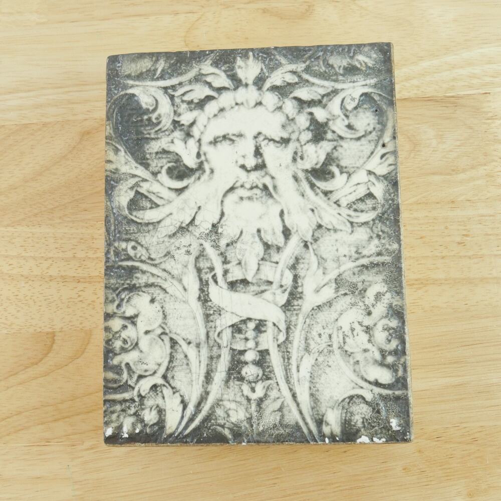 Sid Dickens Bacchus Memory Blocks Tile T-302 Retired Wall Art Roman Mythology